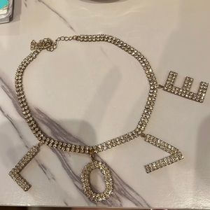 LOVE choker necklace from ASOS